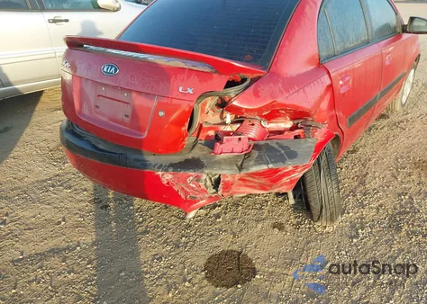 2007 Kia Rio Lx from USA, damaged, VIN KNADE123X76230939